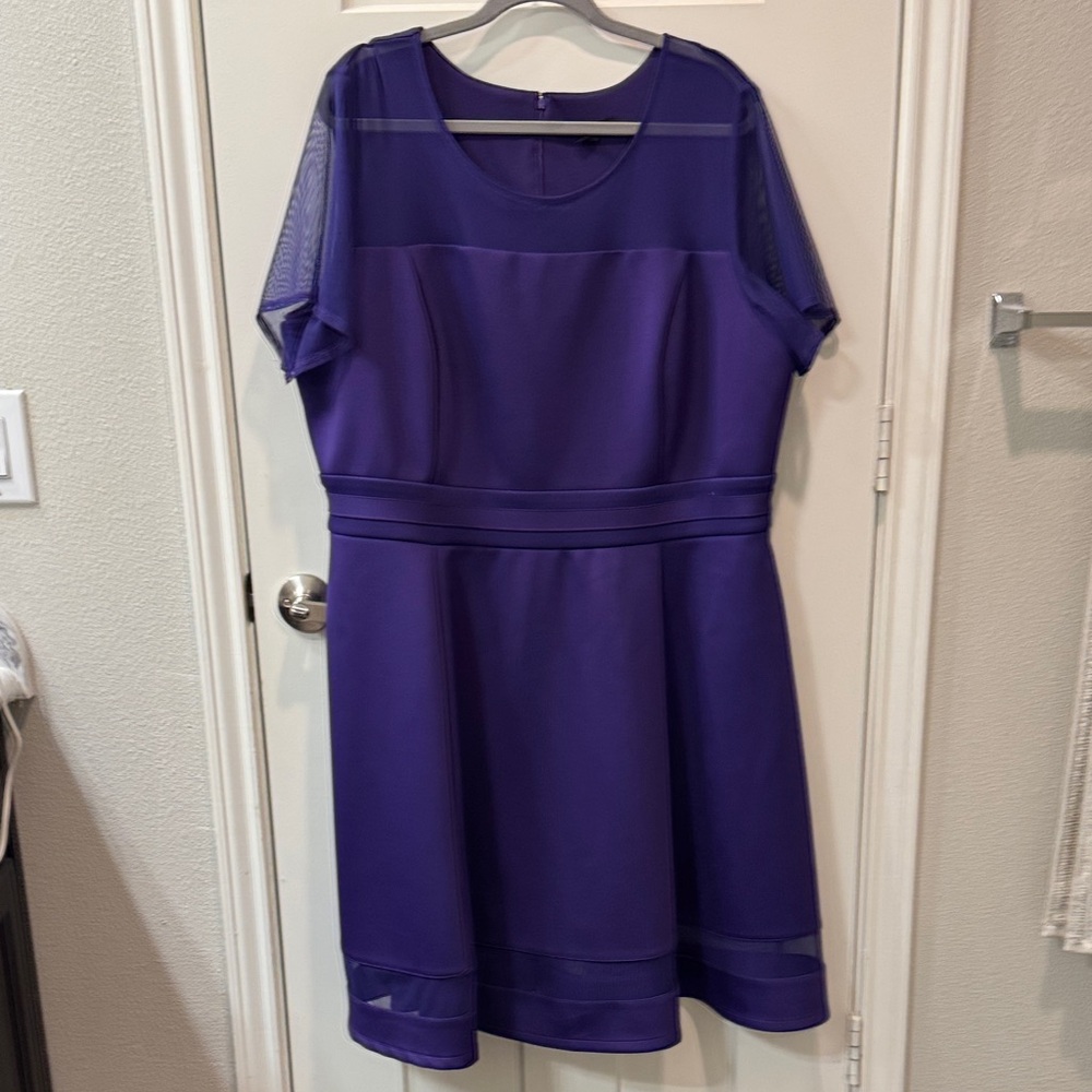 Elegant Purple Dress